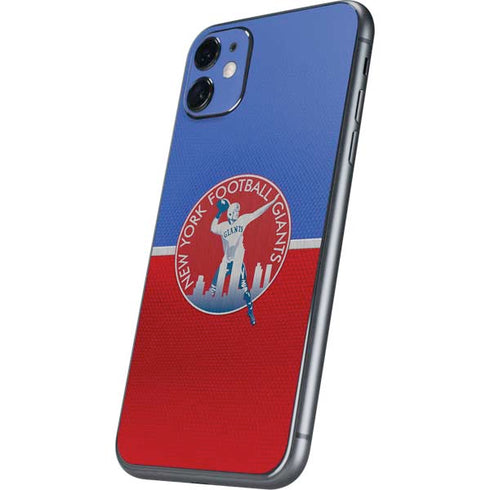 NFL New York Giants Vintage iPhone 11 Skin